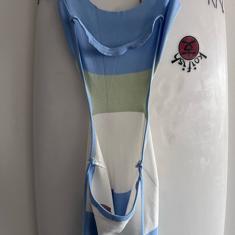 Color Block Maxi Dress - Picture 4 of 6